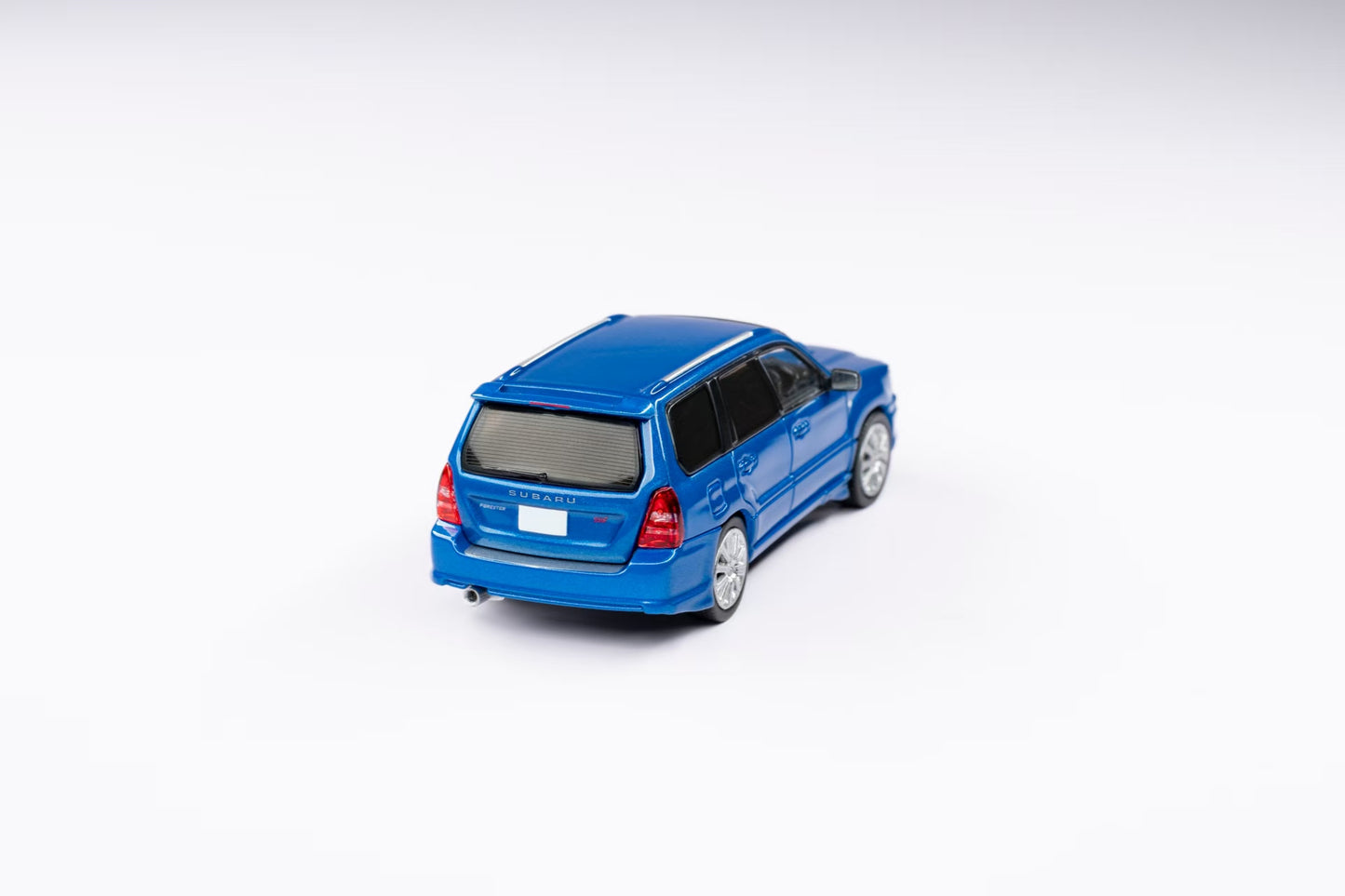 ModelModel 1/64 Subaru Forester SG9 Sti blue MM64-SG9-001