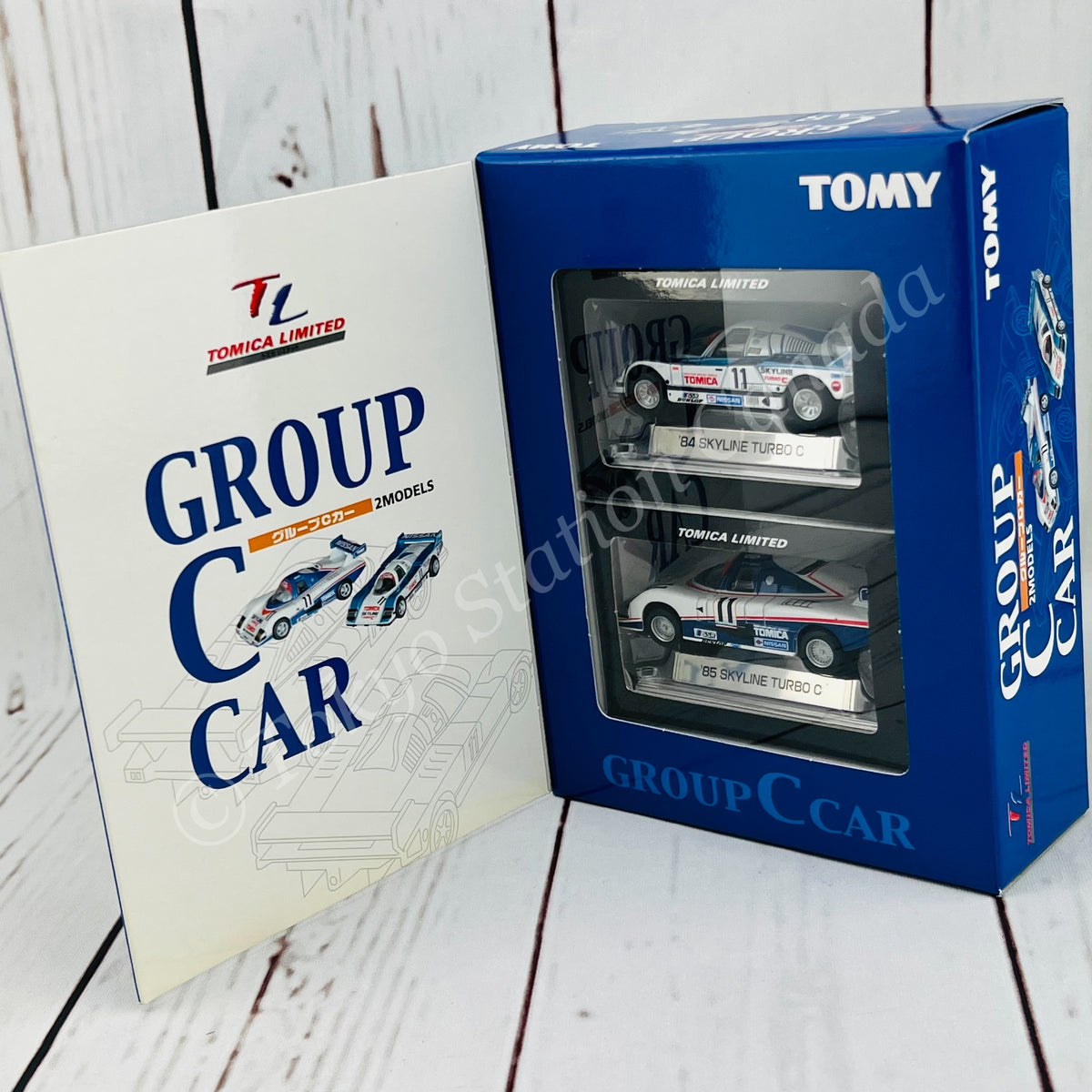 TOMY TOMICA LIMITED Group C Car Set (84 Skyline Turbo C & 85