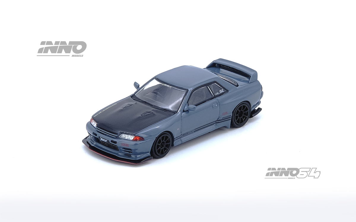 INNO64 1/64 TOP SECRET R32 GT-R Stealth Grey IN64-R32TS-STGR