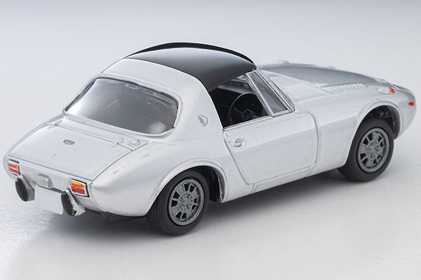 TOMYTEC TLV 1/64 Toyota Sports 800 with custom wheels (silver) 1969 LV-139c