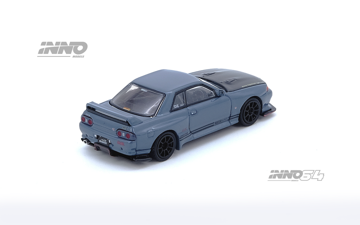 ミニカー INNO64 1/64 Gt-R R34&R32 top secret INNO64 1/64 TOP SECRET R32 GT-R Stealth Grey IN64-R32TS-STGR