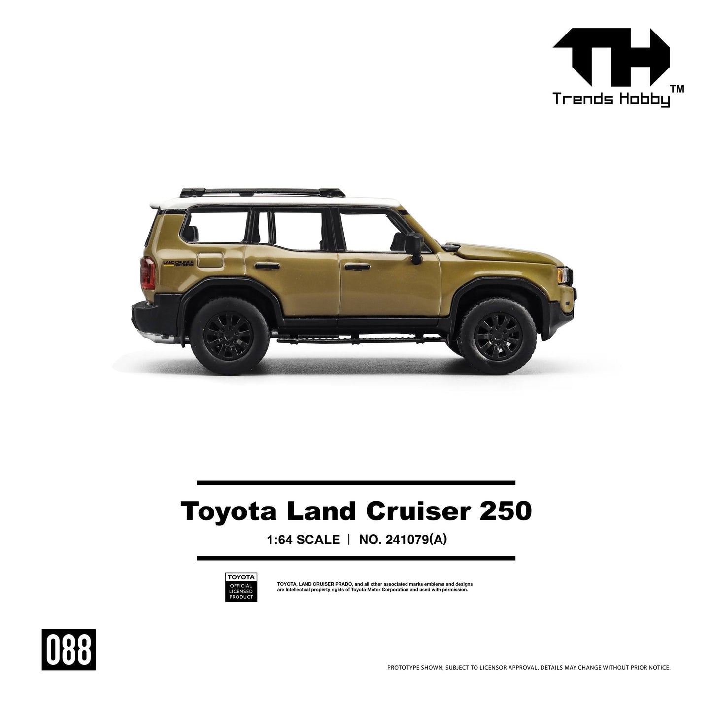 Trends Hobby 1/64 Toyota Land Cruiser 250 - SAND 241079(A)