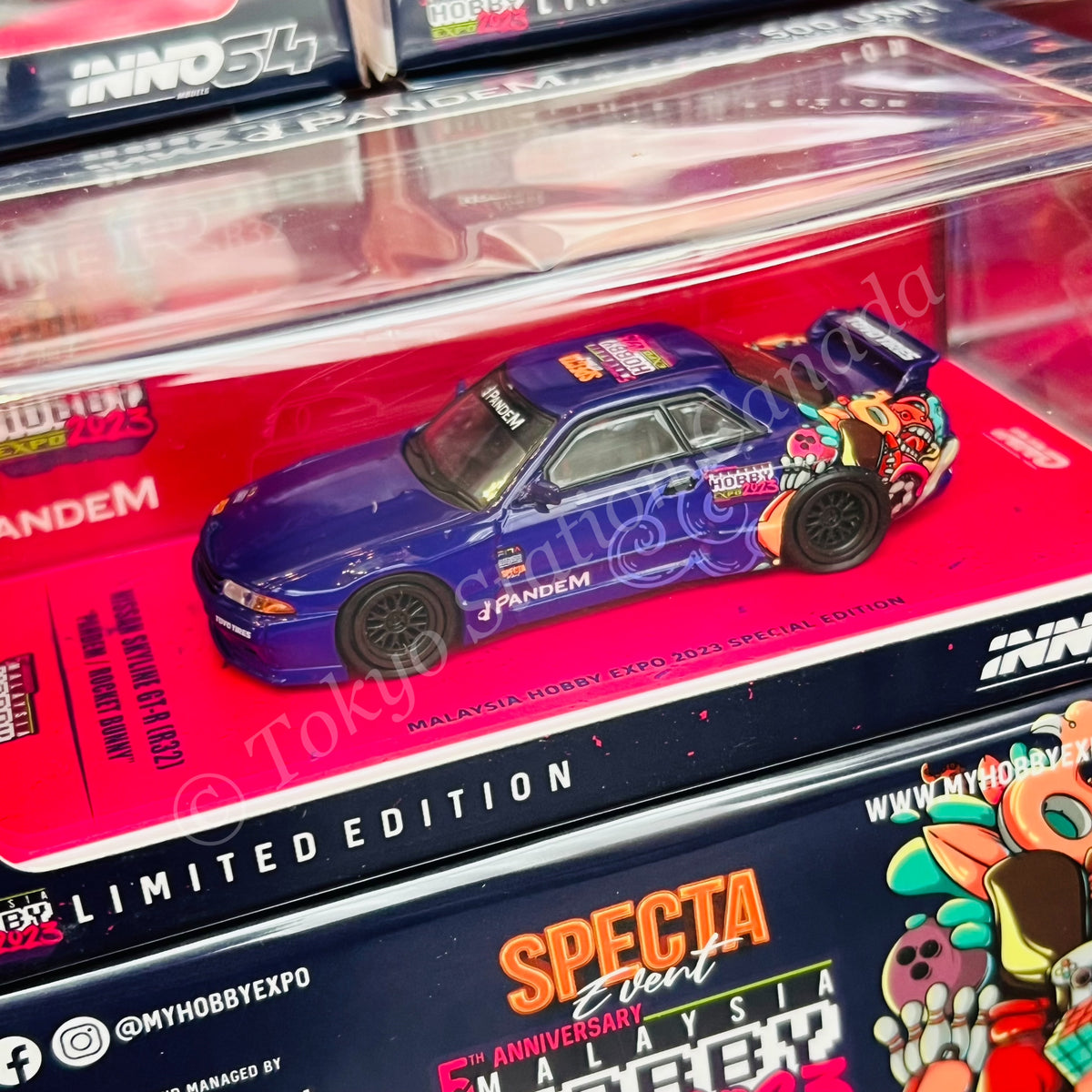 マレーシア会場限定　INNO64 1/64 スカイラインGTR R32 2025 INNO64 1/64 Nissan Skyline GTR R32 Full Carbon Malaysia