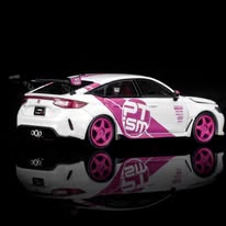 MOTORHELIX Honda Civic TYPE R (FL5) PTiSM Custom Pink M65340