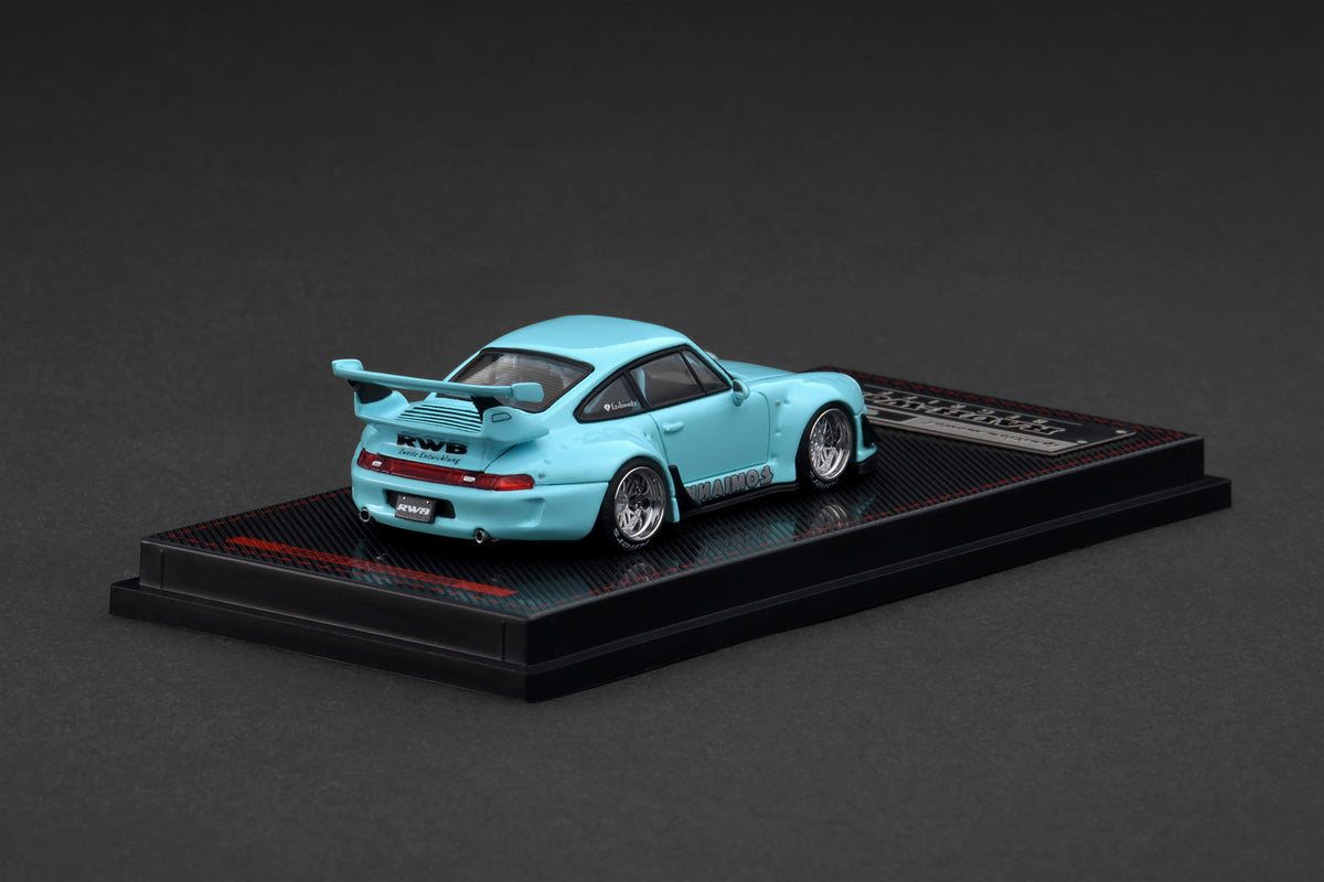 ミニカー PGM 1/64 RWB SUPER NINE9 BLUE FLOWER RWB 993 Blue (Flower) (Full Opening and Closing) (Diecast