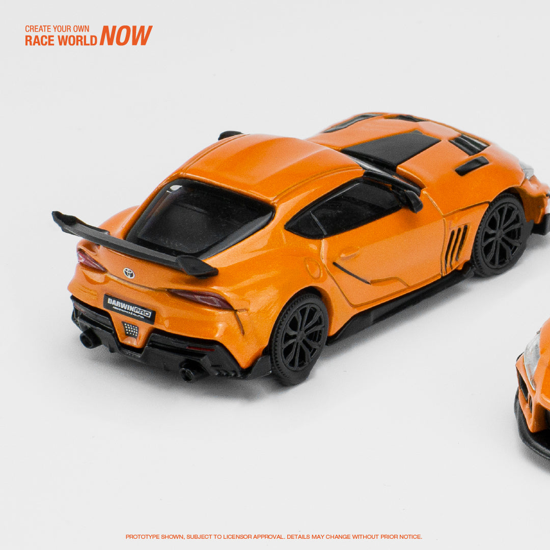 PREORDER POPRACE 1/64 Supra Darwin Pro 66G NWB - Orange PR640077 (Approx.  Release Date: Q4 2023 and subject to the manufacturer's final decision)
