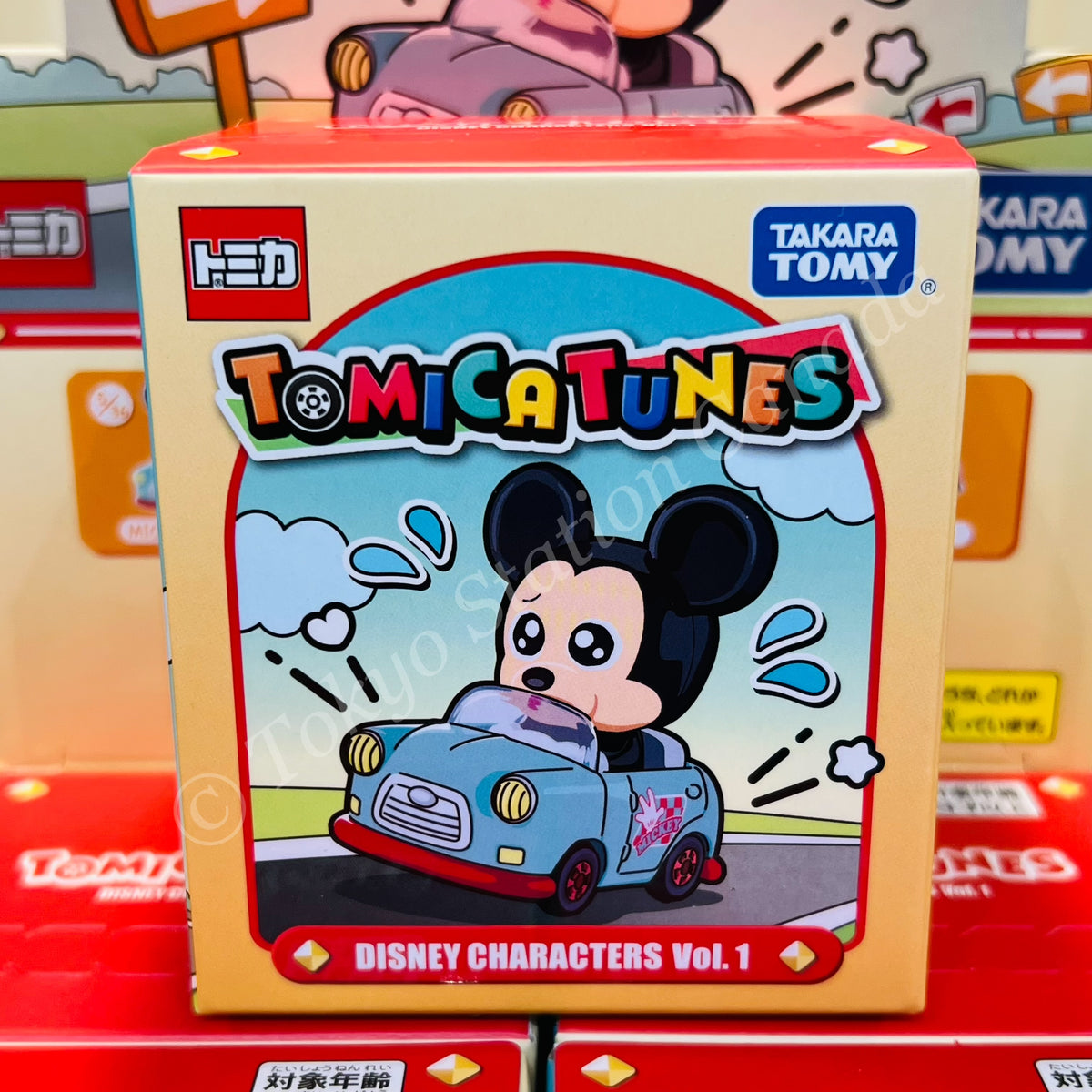 ミニカー 【BOX】TOMICA TUNES DISNEY CHARACTERS TOMICA TUNES DISNEY CHARACTERS Vol.1 (Blind Box) – Tokyo Station