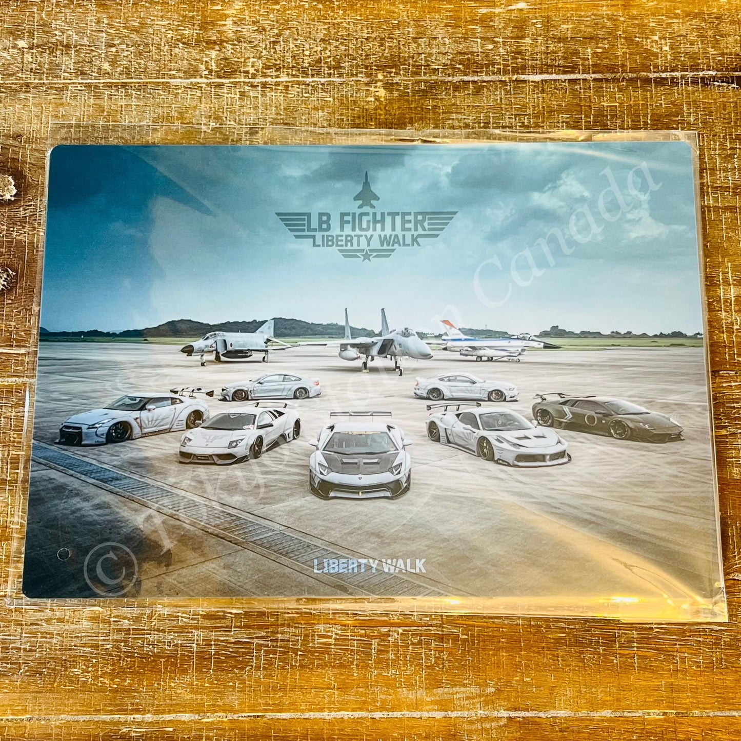 LIBERTY WALK JAPAN Plastic Sheet - LB WORKS FIGTHERS (S139)