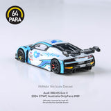 PREORDER PARA64 1/64 Audi R8LMS Evo II 2024 GTWC Australia OnlyFans #181 PA-55260 (Approx. Release Date : SEPTEMBER 2024 subject to manufacturer's final decision)