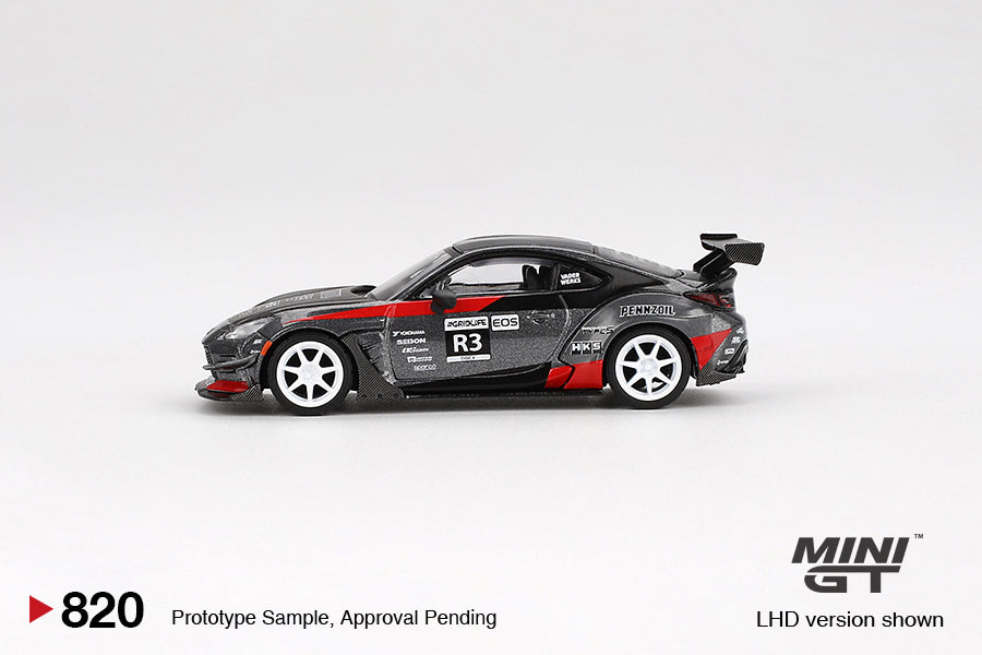 MINI GT 1/64 Toyota GR86 Larry Chen's HKS Turbocharged GR86 MGT00820-L