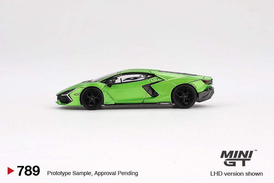 MINI GT 1/64 Lamborghini Revuelto Verde Selvans MGT00789-L – Tokyo