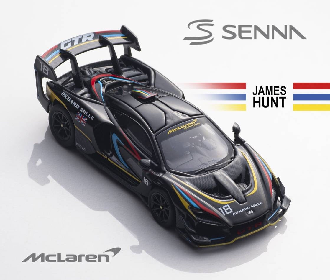 1/64 CM Model McLaren SENNA&P1 GTR HEC限定 CM MODEL 1/64 McLaren Senna GTR - James Hunt HEC 2025