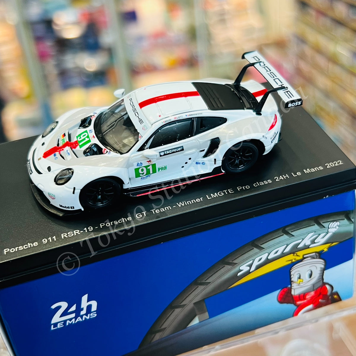SPARKY 1/64 Porsche 911 RSR-19 No.91 Porsche GT Team Winner