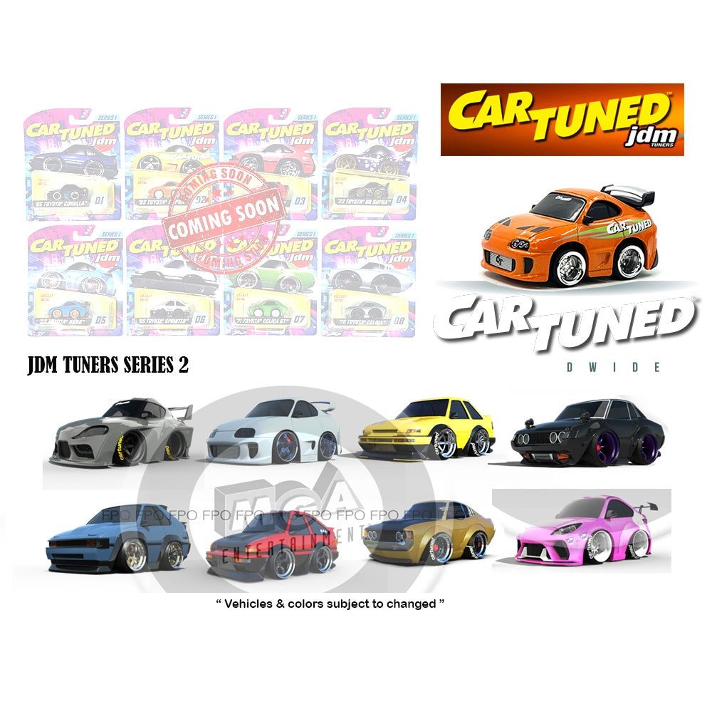 CarTuned 1/64 JDM Tuners Series 2 Assortment 558675-XX1