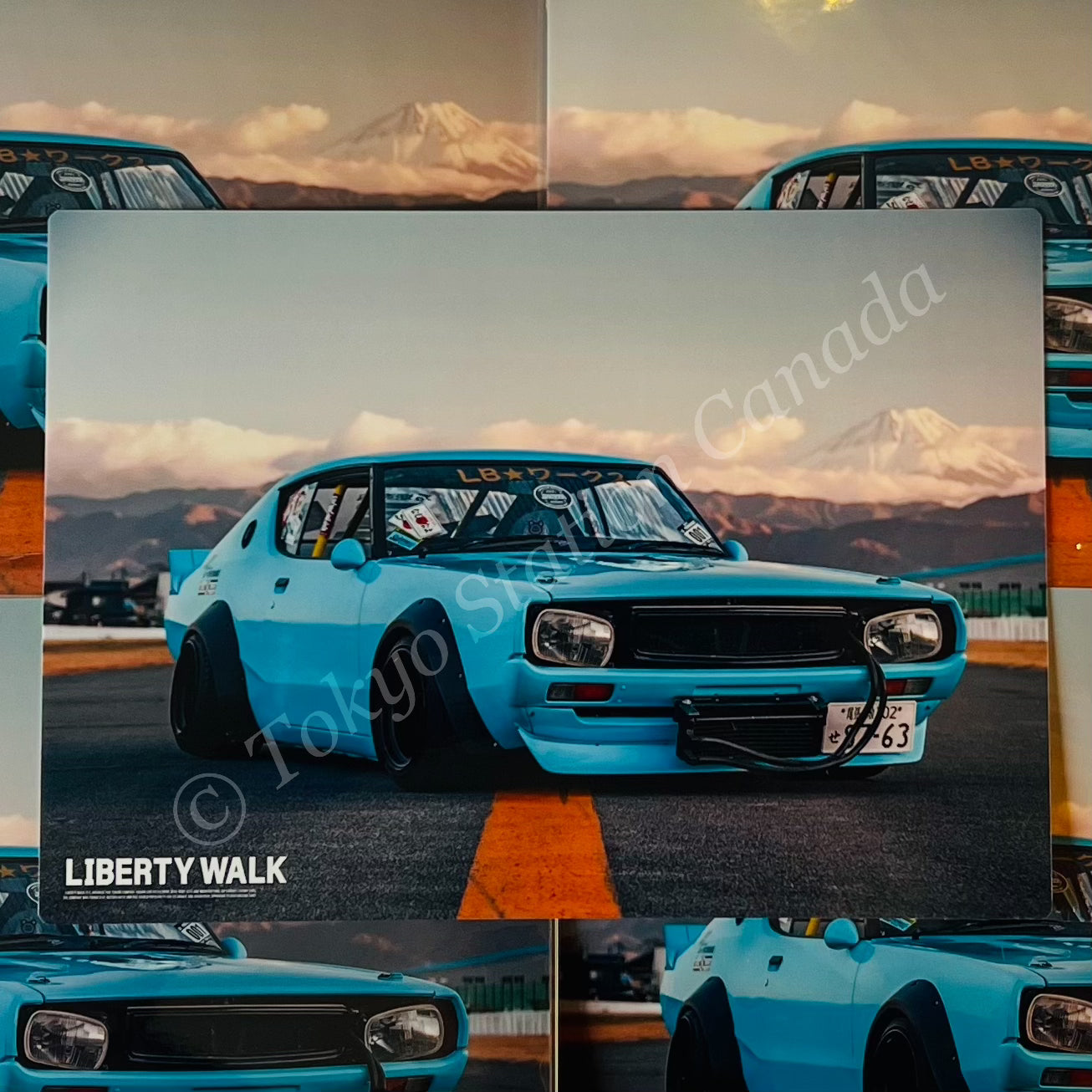 LIBERTY WALK JAPAN Plastic Sheet LB-WORKS Kenmerry (SI141)
