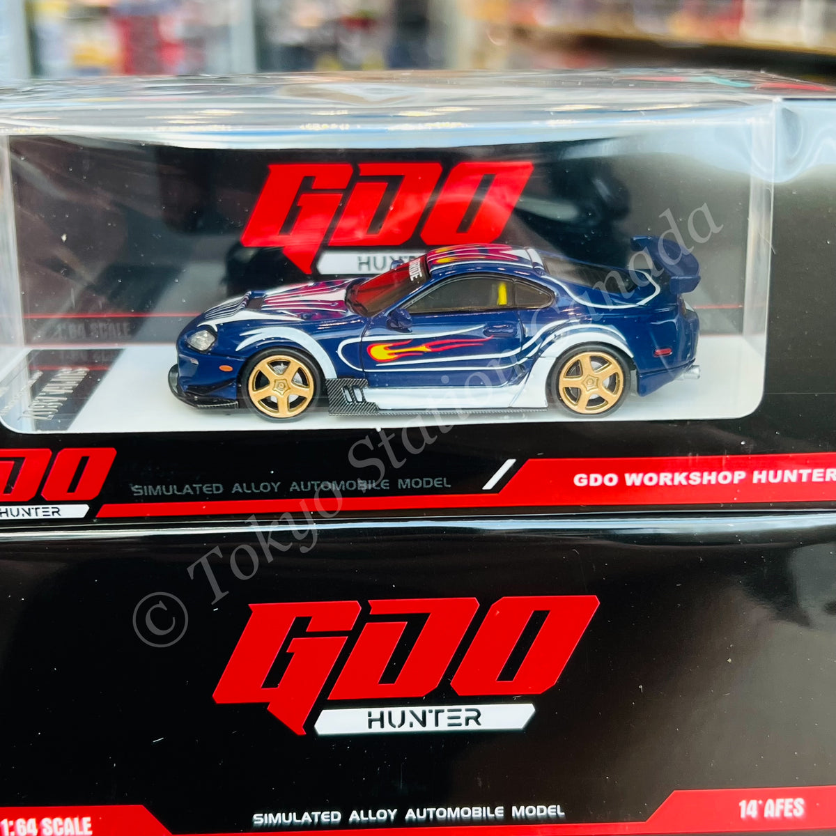 TIME MICRO x GDO Hunter 1/64 SUPRA A80Z NFS Black list #13 VIC