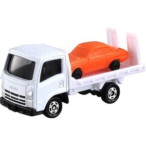 TOMICA 60 ISUZU ELF Vehicle Transporter First Edition