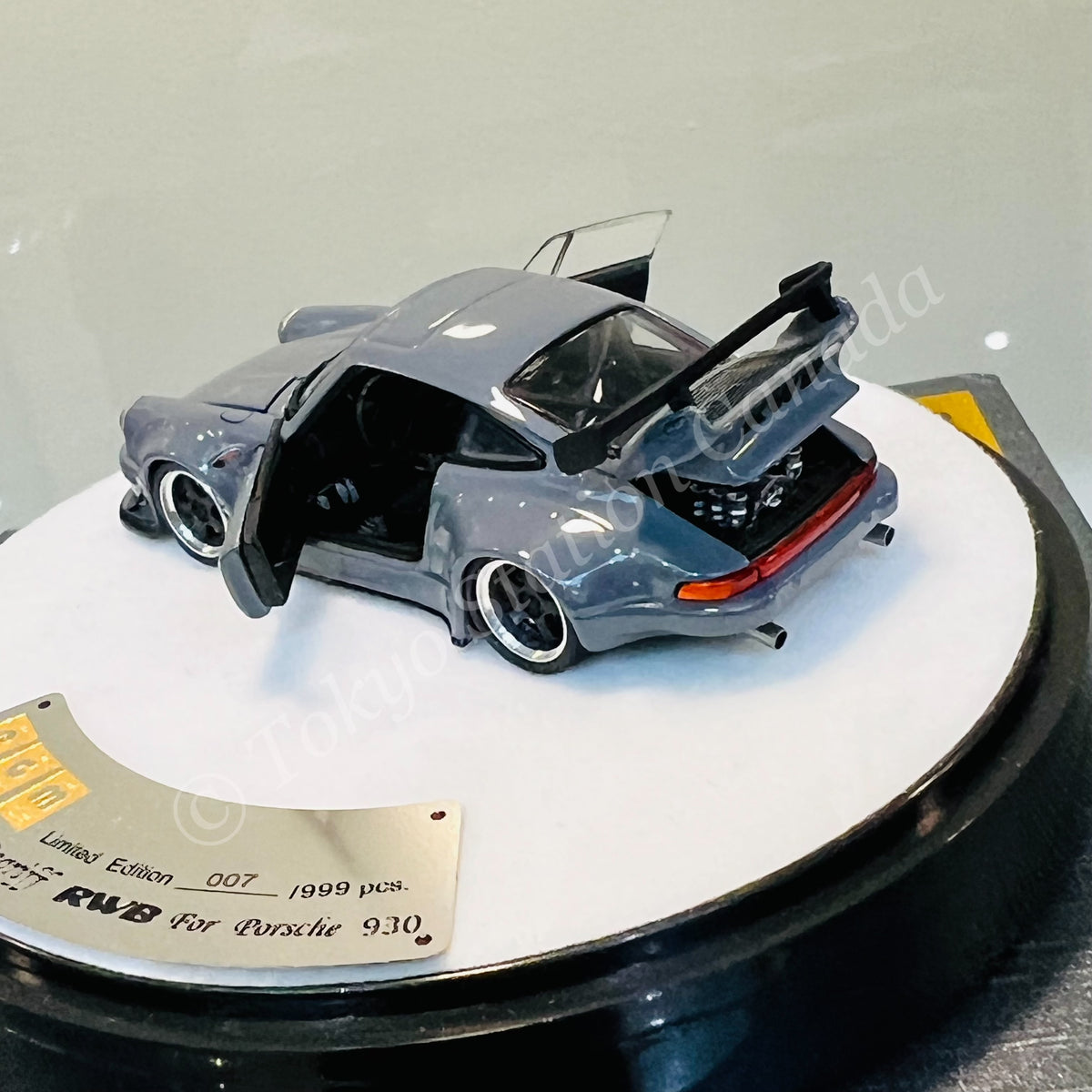 PGM 1/64 RWB 930 Cement Grey Fully Opened (Deluxe Round