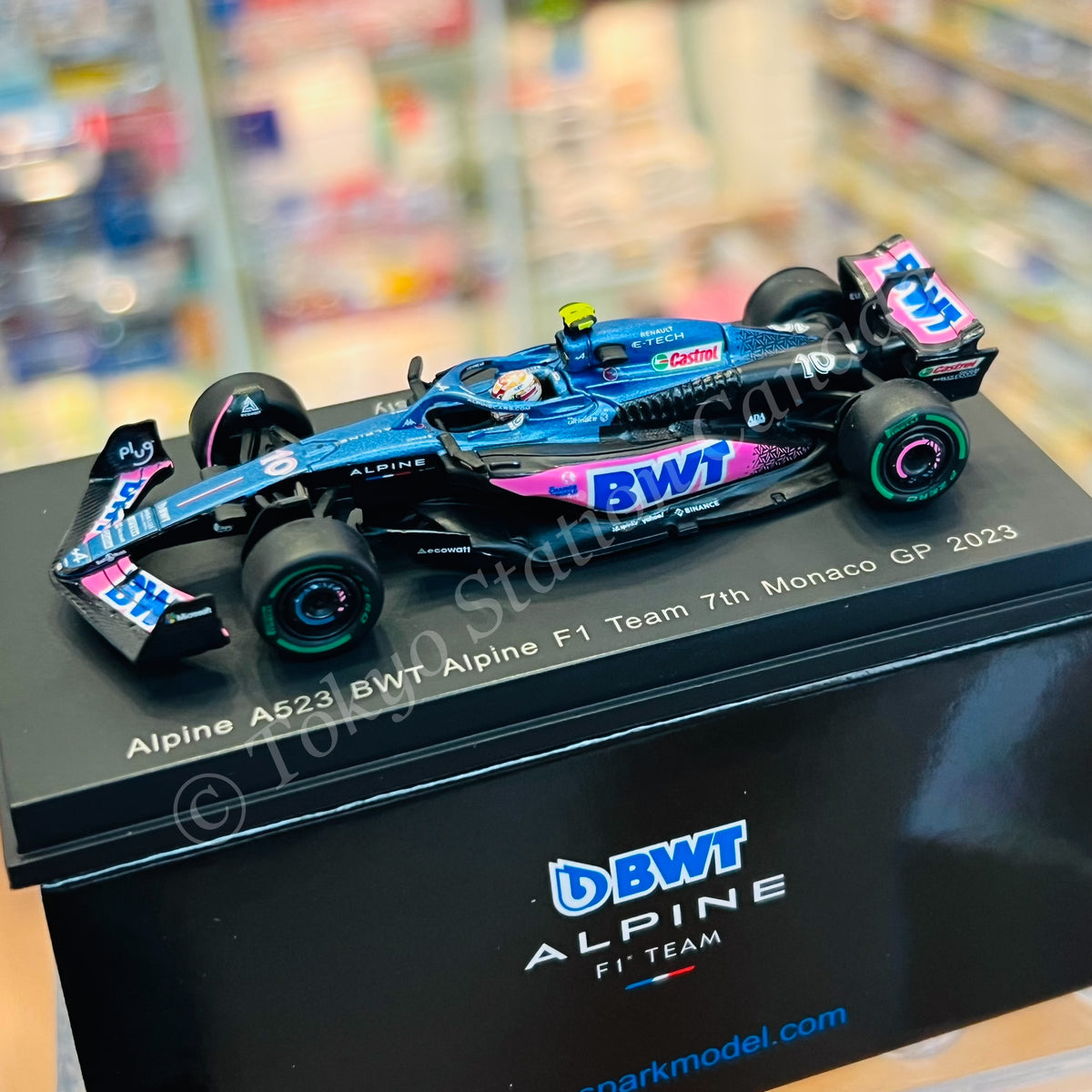 ミニカー Spark F1 1/43 Pierre Gasly 2023 Alpine Amazon.com