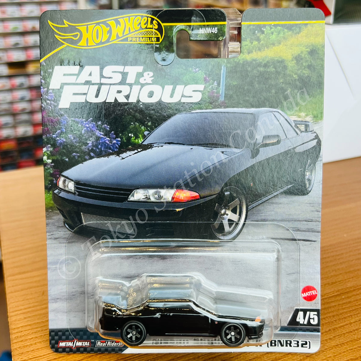 HOTWHEELS PREMIUM FAST & FURIOUS Nissan Skyline GT-R (BNR32