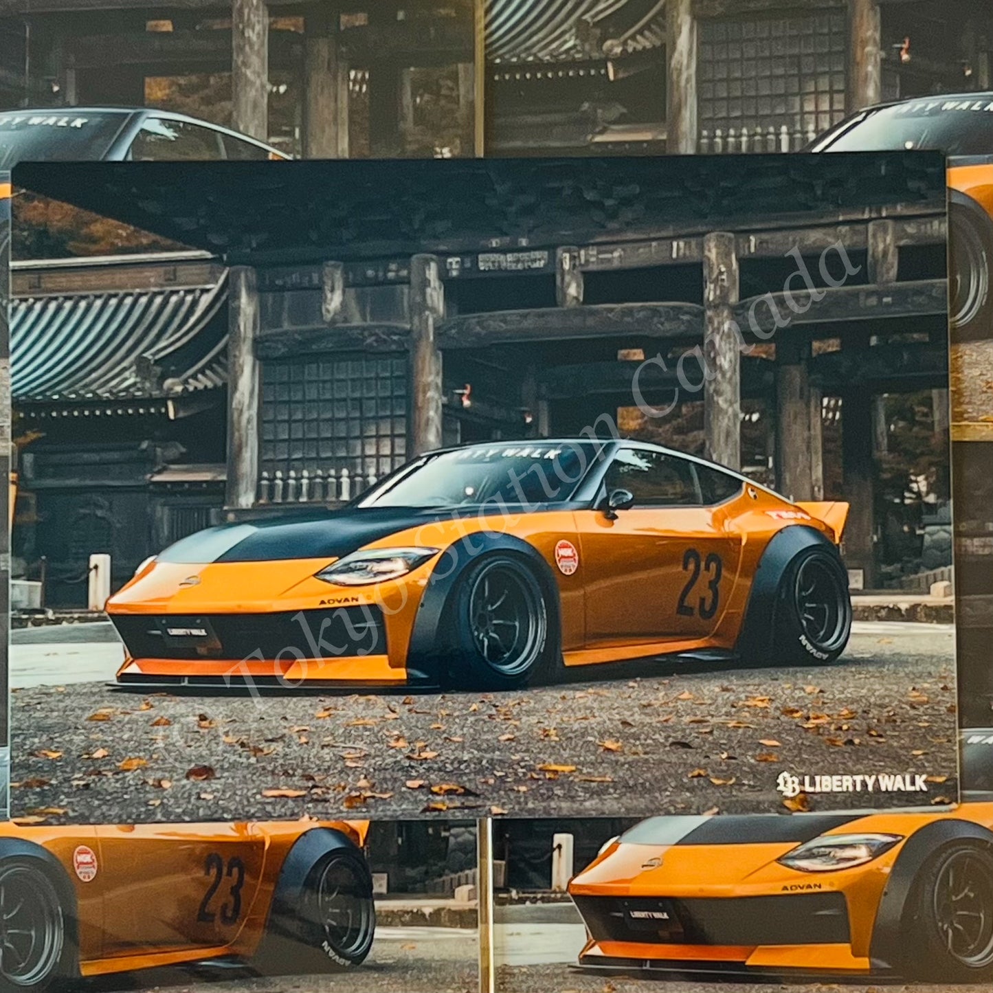 LIBERTY WALK JAPAN Plastic Sheet LB-WORKS RZ34 (SI142)