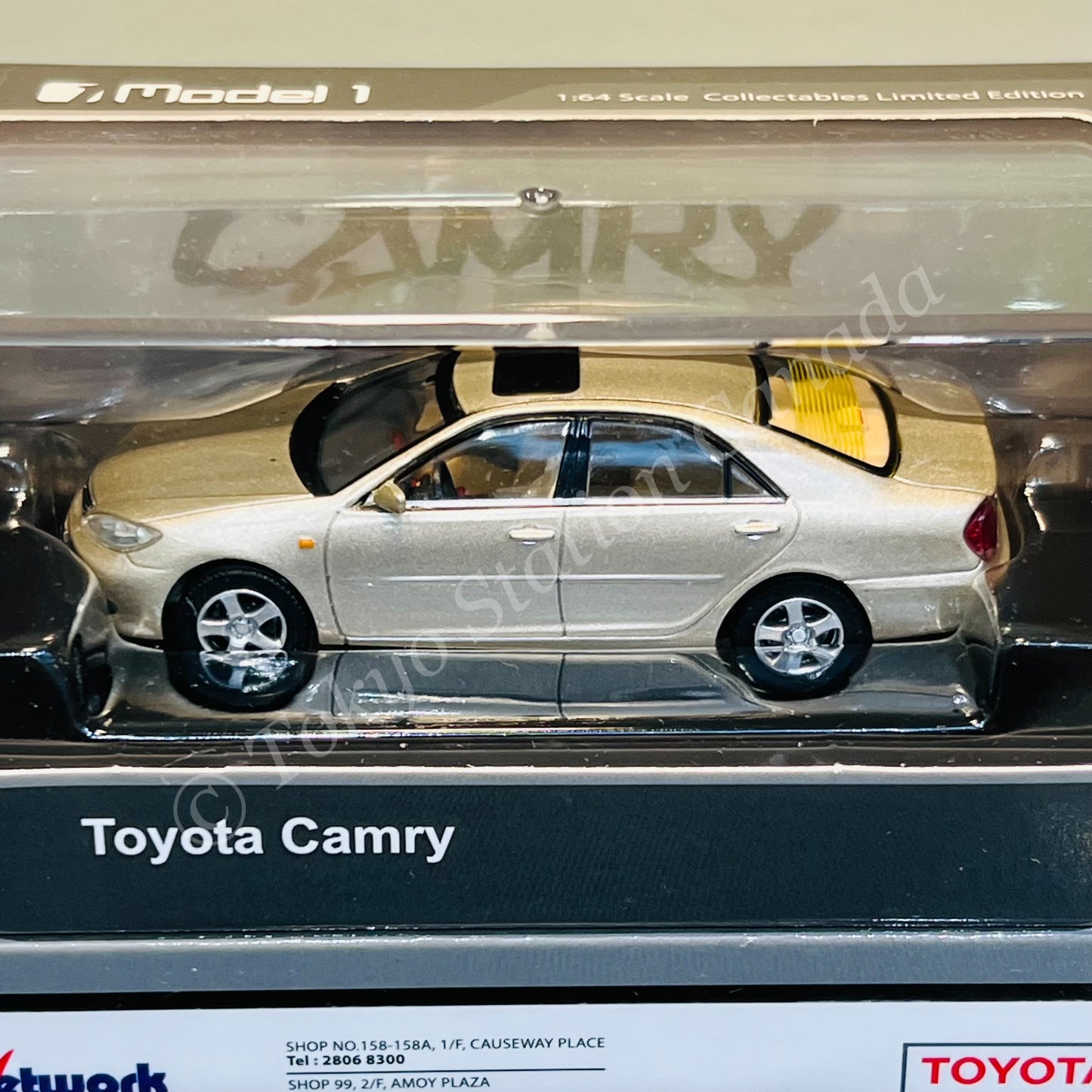 MODEL 1 1/64 Toyota Camry - Beige Mica Metallic LHD C33641