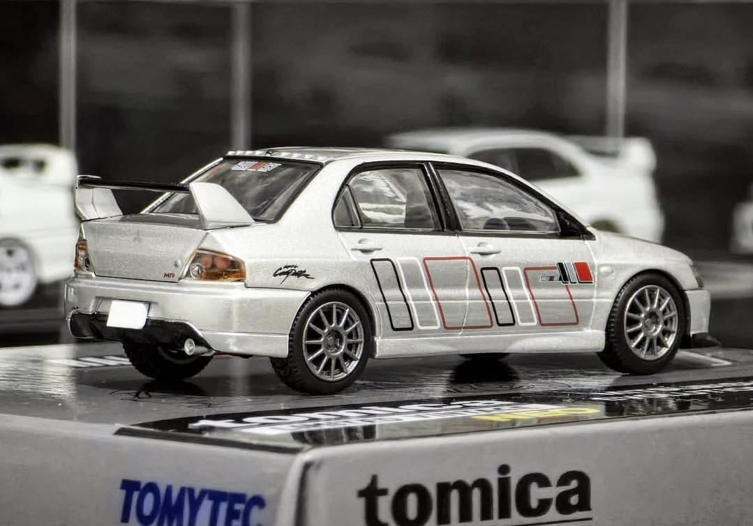 雪夜月 Season3 Celebration Model TOMYTEC TLVN 1/64 Mitsubishi Lancer GSR Evolution IX MR Ralliart