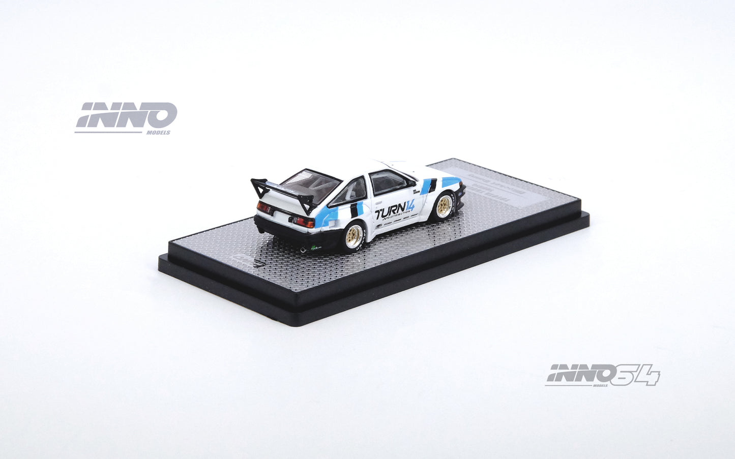PREORDER INNO64 1/64 TOYOTA AE86 SPRINTER TRUENO "TURN14" PANDEM / ROCKET BUNNY IN64-AE86TP-TURN14 (Approx. Release Date : September 2023 subject to the manufacturer's final decision)