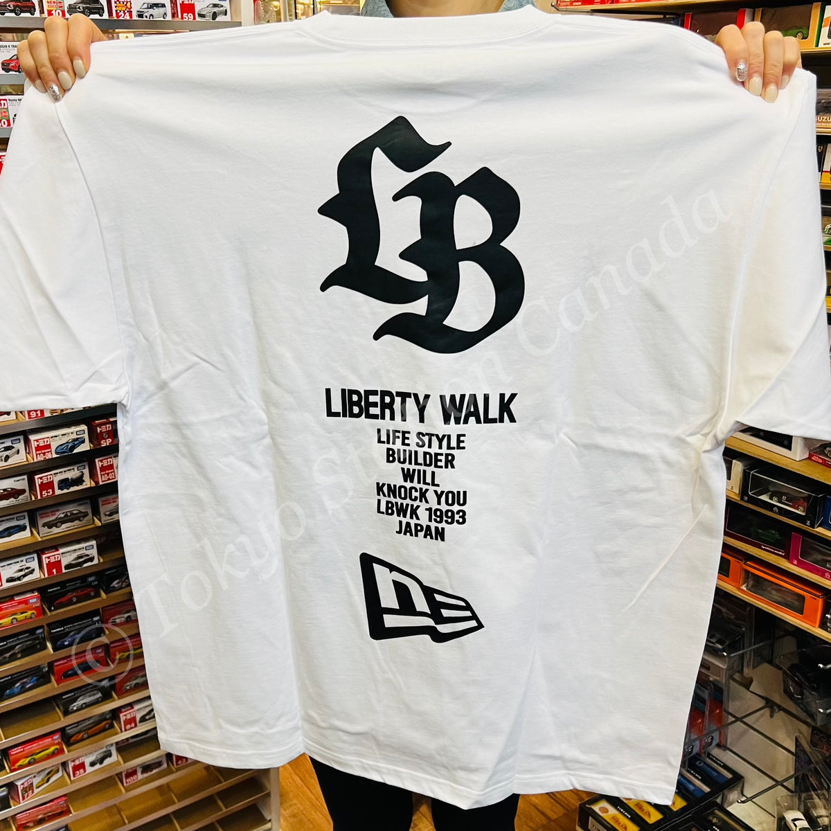 LIBERTY WALK JAPAN SS23 LBWK Tee White Oversized