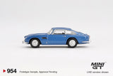 PREORDER MINI GT 1/64 Aston Martin DB5 Sierra Blue MGT00954-L (Approx. Release Date : Q2 2025 subject to manufacturer's final decision)