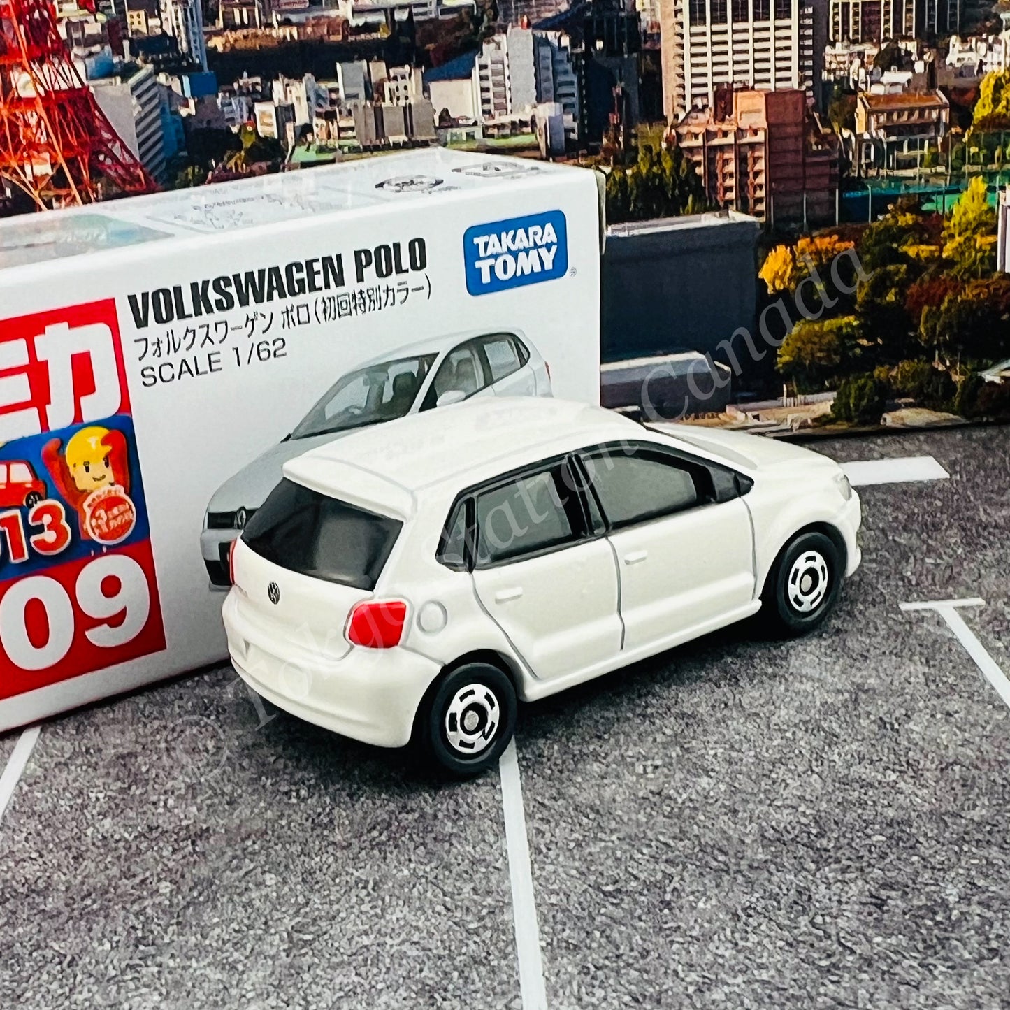 TOMICA 109 Volkswagen Polo (First Edition) 4904810467380