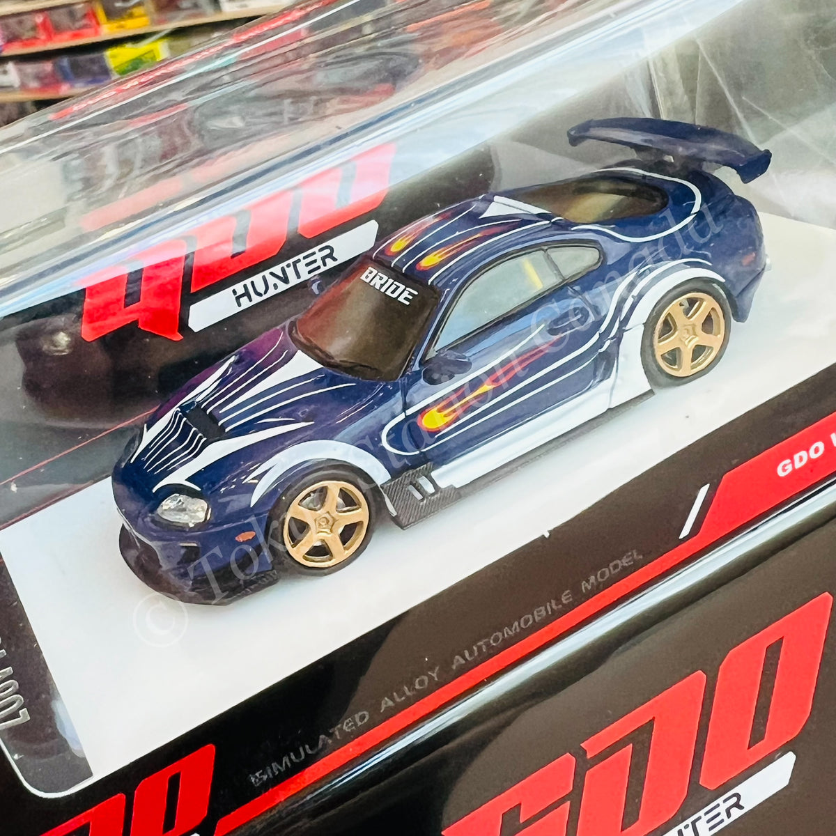 TIME MICRO x GDO Hunter 1/64 SUPRA A80Z NFS Black list #13 VIC