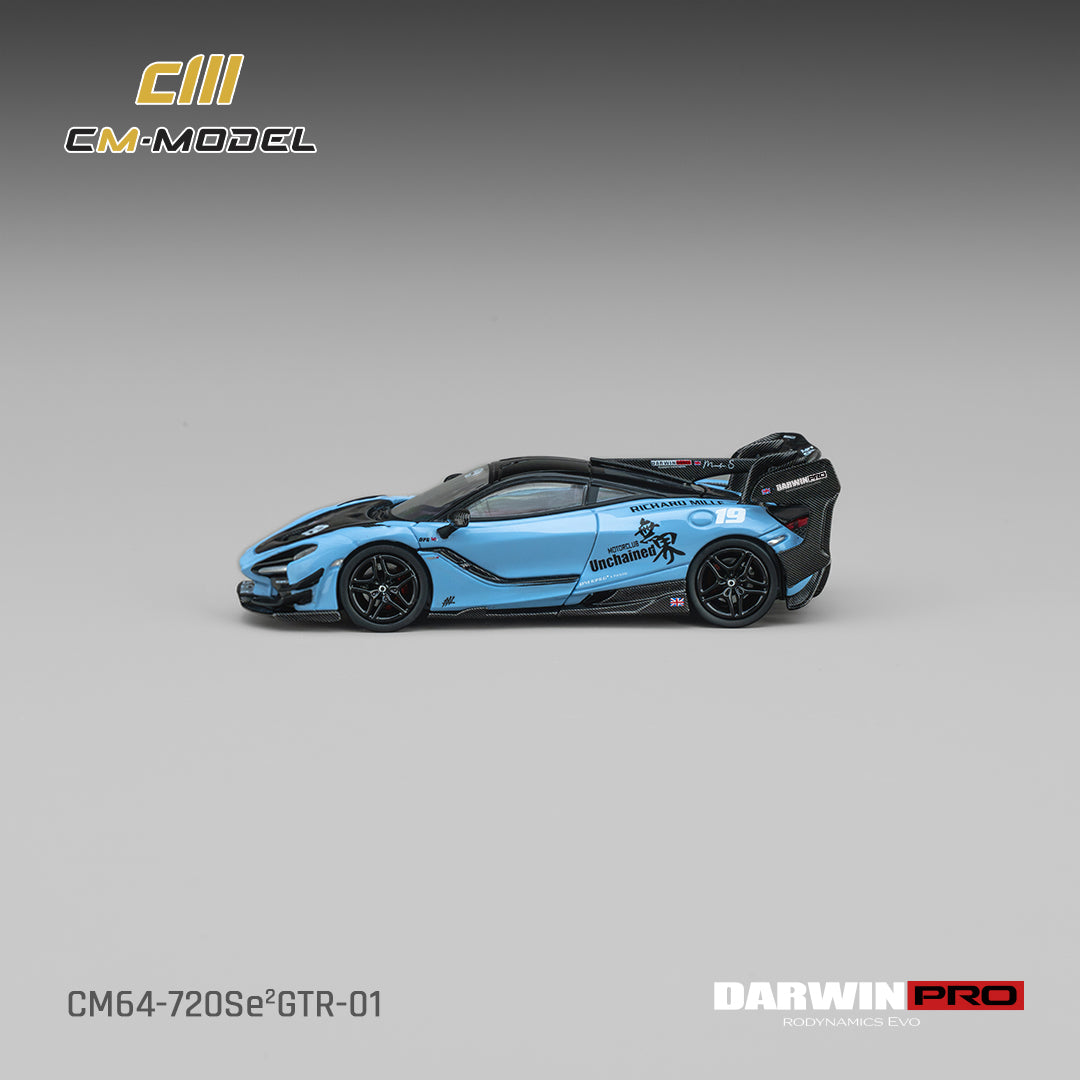 PREORDER CM MODEL 1/64 DarwinPRO 720Se²GTR-01 Unchained Blue CM64-720SeGTR-01 (Approx. Release Date : Q4 2026 subject to manufacturer's final decision)