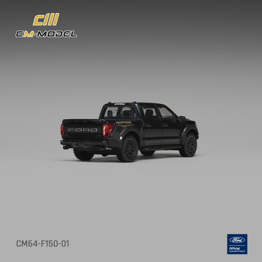 PREORDER CM MODEL 1/64 F-150 Raptor Agate Black Metallic CM64-F150-01 (Approx. Release Date : Q2 2027 subject to manufacturer's final decision)
