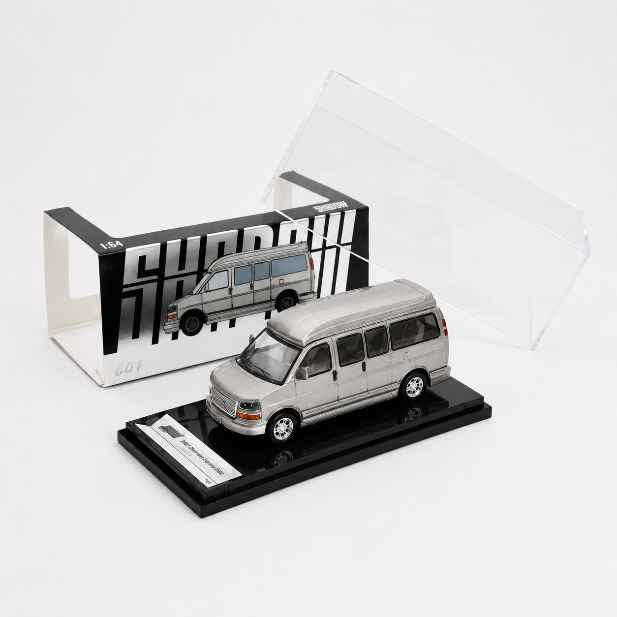 GCD x enchery 1/64 Savana Explorer Limited SE(LHD) Grey LL-057-287