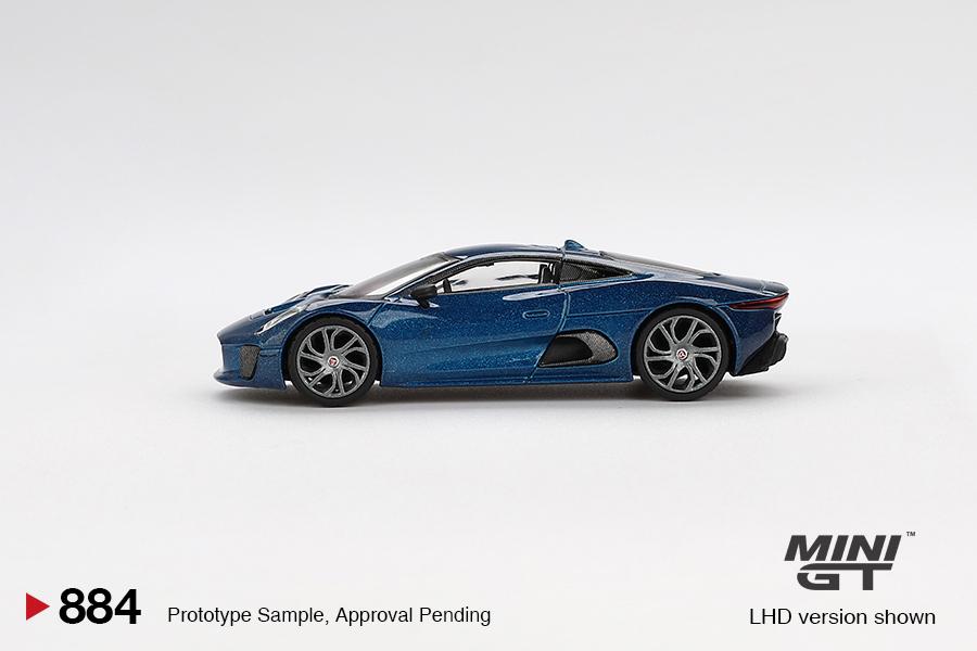 MINI GT 1/64 Jaguar C-X75 Blue MGT00884-BL