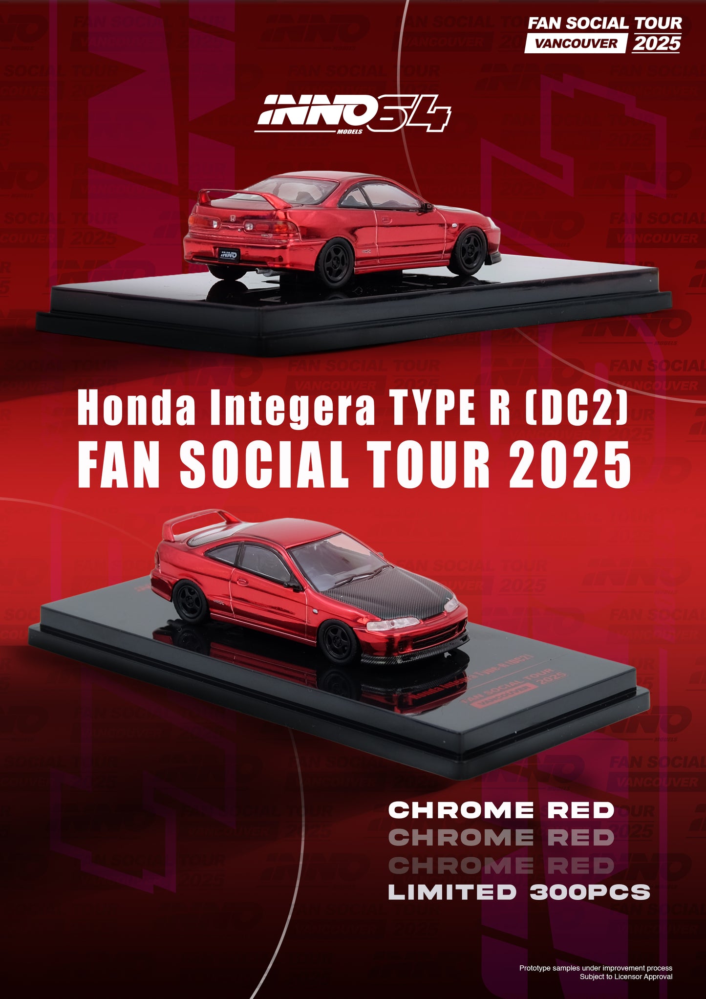 VANCOUVER - POPRACE x INNO64 EVENT TICKET + POPRACE and INNO Event Car (Nov 1st, 2025)