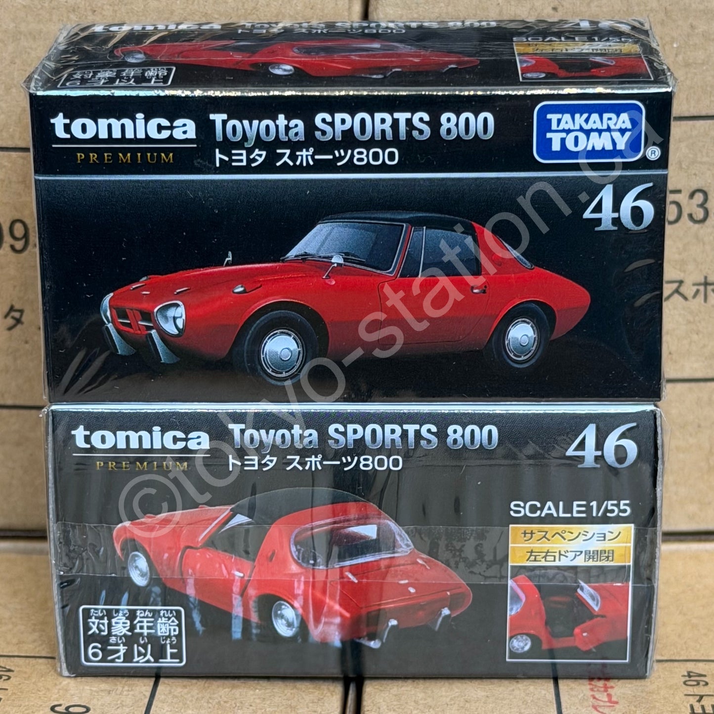Tomica Premium 46 Toyota SPORTS 800