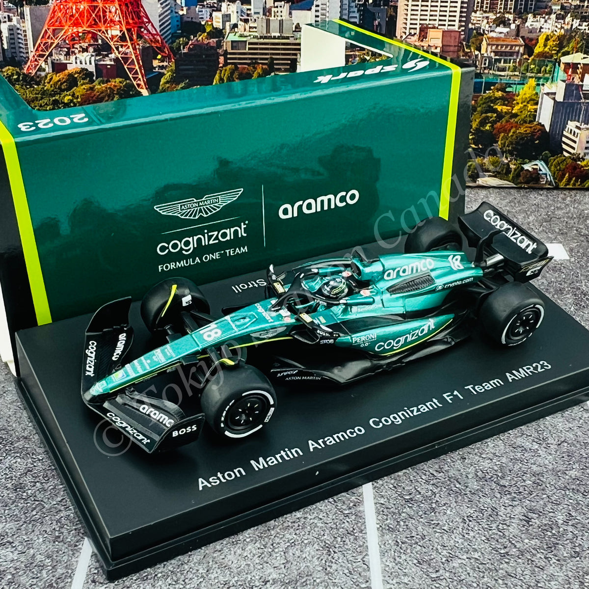 スパーク　Aston Martin AMR23 1/18 スパーク 1/18 アストンマーティン AMR23 F.アロンソ 2023年