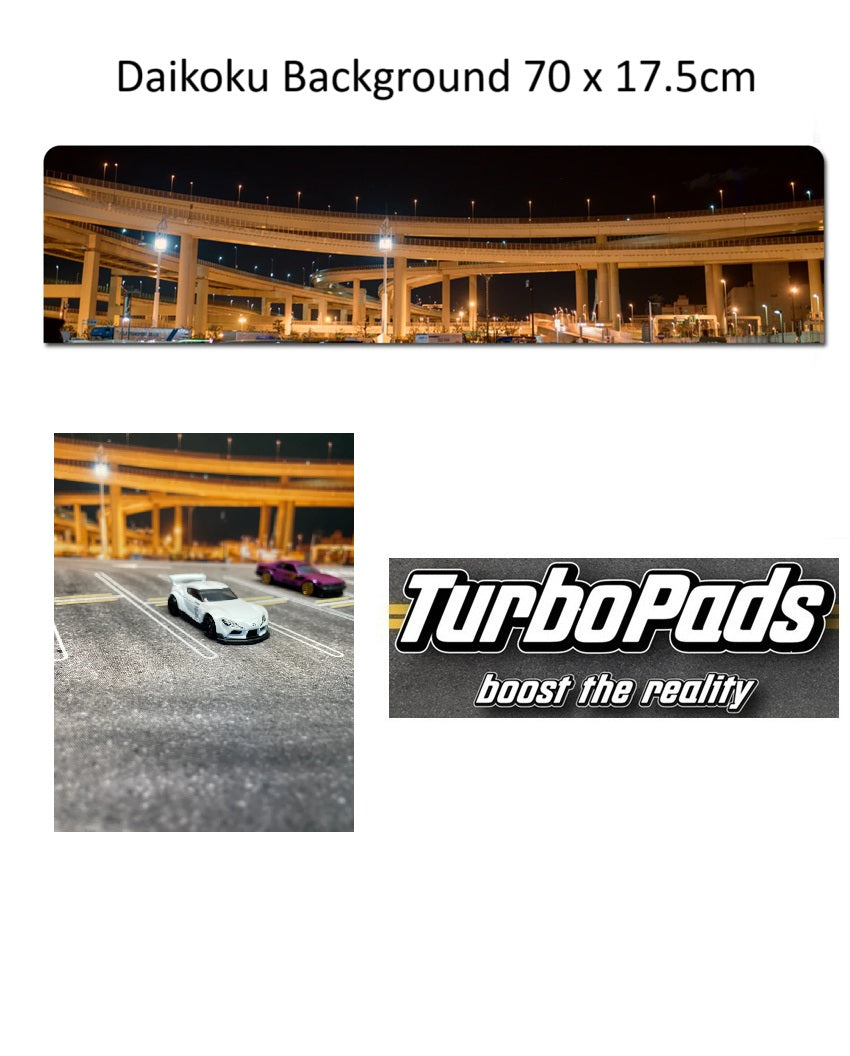 TurboPads 1/64 Daikoku Background 70cm x 17.5cm