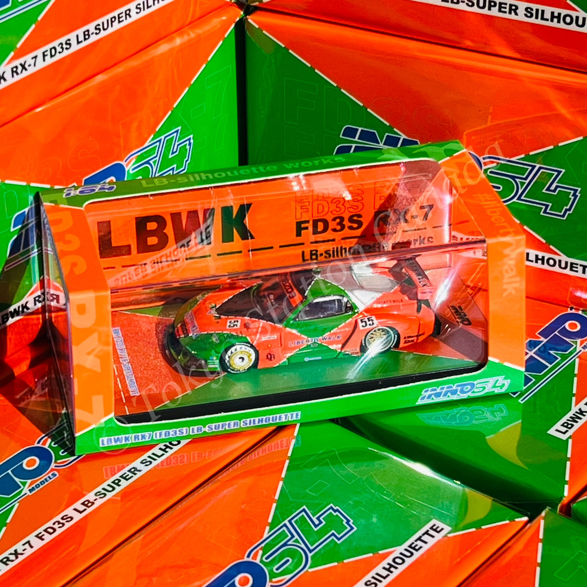 INNO64 1/64 LB-WORKS Silhouette RX7 (FD3S) - MDX24 Special