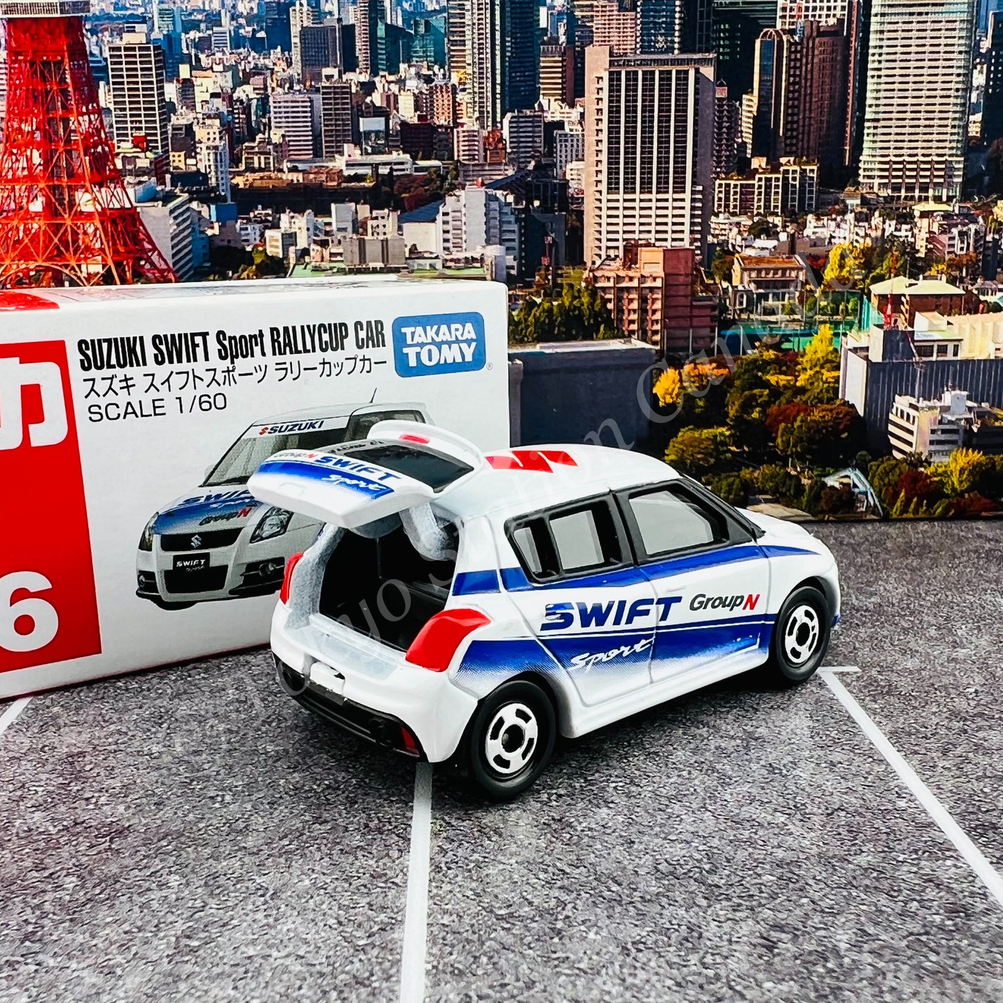 TOMICA 16 SUZUKI SWIFT Sport RALLYCUP CAR