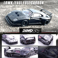 INNO64 1/64 LBWK F40 Full Carbon IN64-LBWKF40-FC