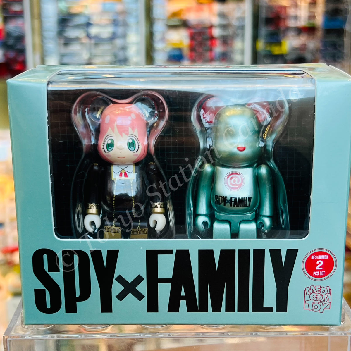 MEDICOM TOY - BE@RBRICK SPY × FAMILY 100％ 2PCS SET BE＠RBRICK SPY x FAMILY 100% 2PCS SET Medicom Toy bearbrick