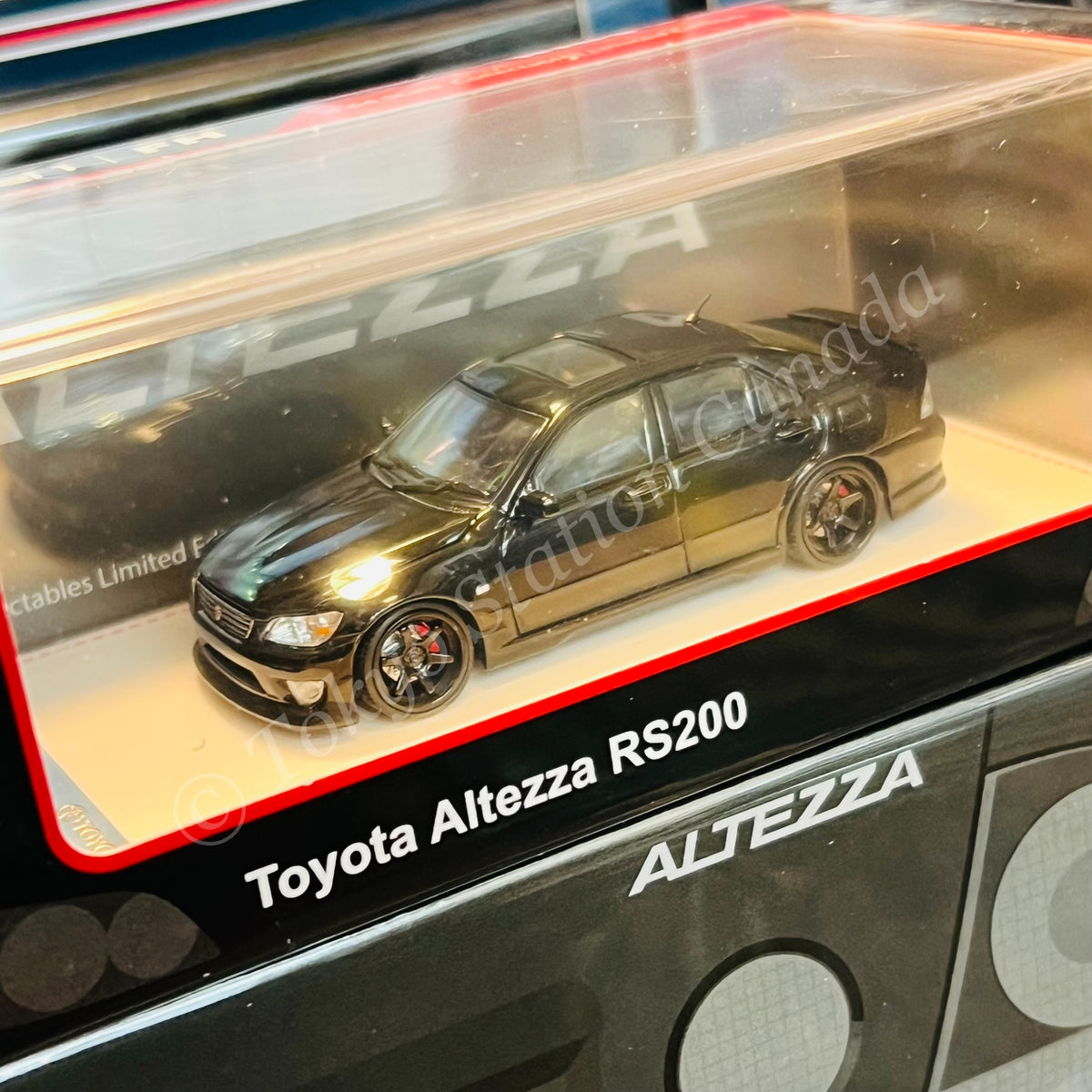 1/64 トヨタAltezza Vertex風エアロキット関村 改完成品 1/64 トヨタAltezza BN風エアロキット関村改 完成品 ミニカー