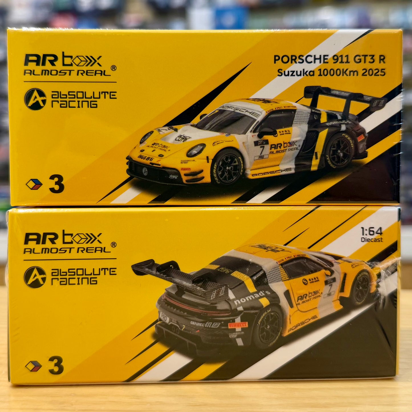 Almost Real 1/64 PORSCHE 911 GT3 R Suzuka 1000Km 2025 640001001