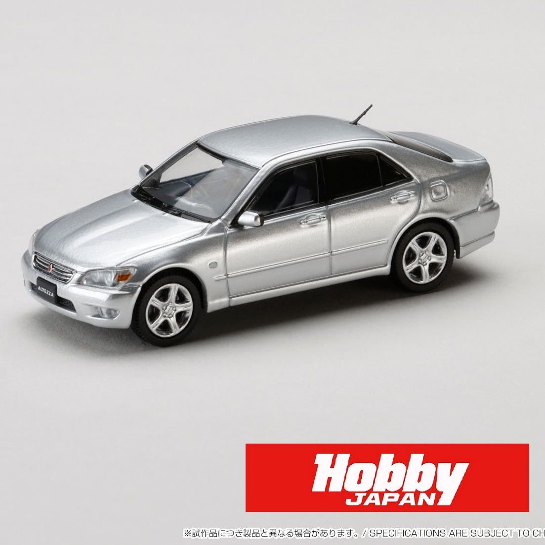 HOBBY JAPAN 1/64 Toyota ALTEZZA RS200 (E10) 1998 SILVER HJ641080AS