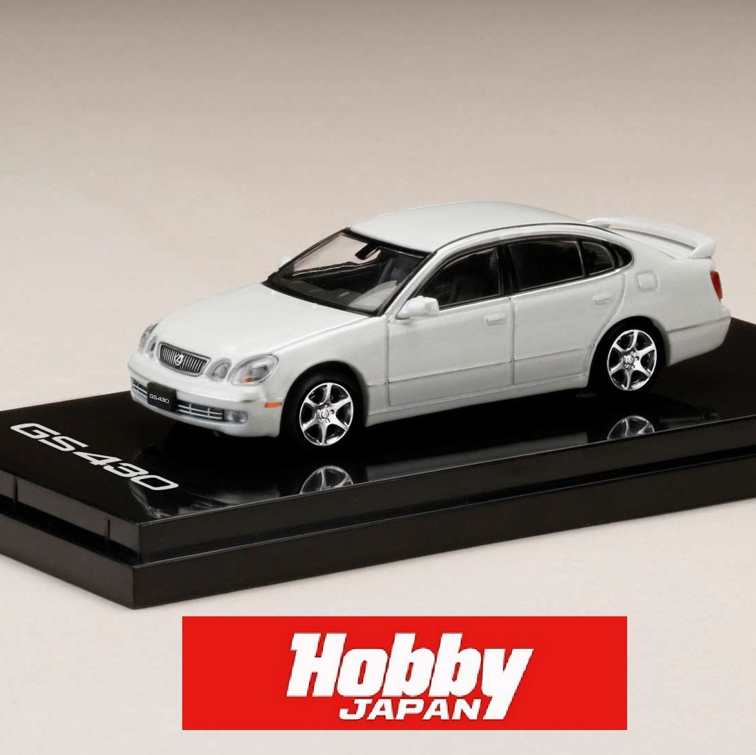 Modèle Réduit 1/64 Lexus GS430 Nacré Blanc - Hobby JAPAN - Neuf
