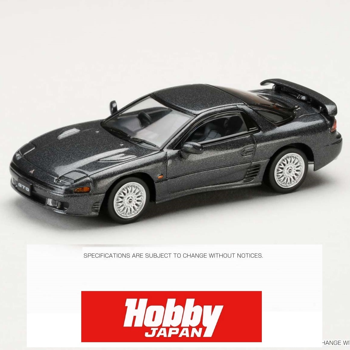PREORDER HOBBY JAPAN 1/64 MITSUBISHI GTO TWINTURBO MR SPECIAL VERSION  HJ642065CG (Approx. Release Date : Q1 2024 subjects to the manufacturer's  final 
