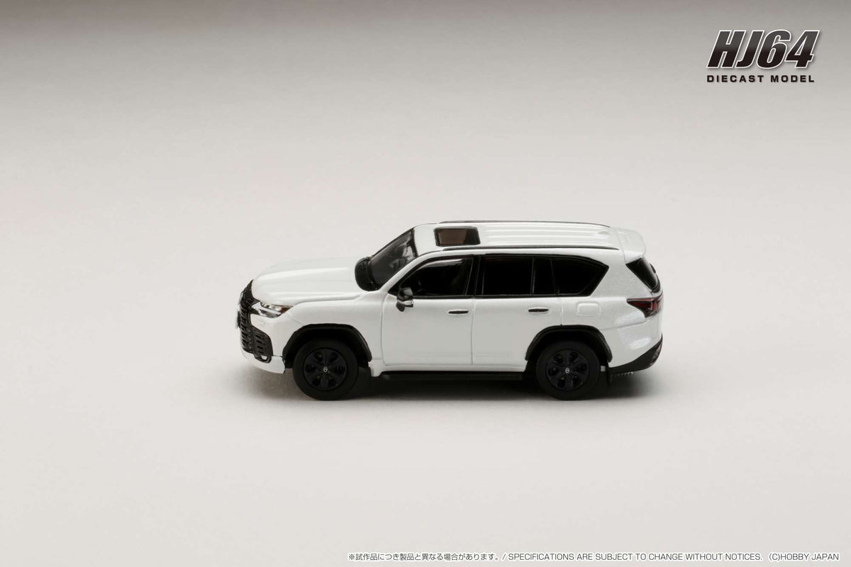 PREORDER HOBBY JAPAN 1/64 LEXUS LX600 OFFROAD Sonic Quartz HJ643061W  (Approx. Release Date : Q1 2024 subjects to the manufacturer's final  decision)
